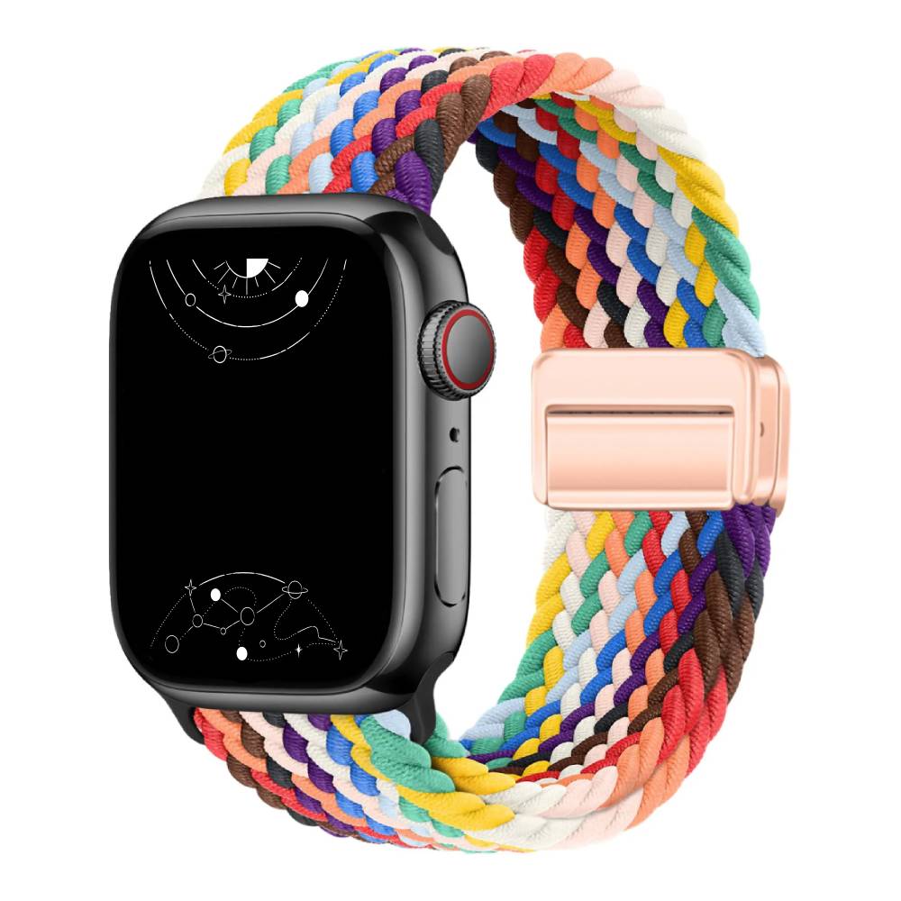 APPLE SERIES 9 WATCH WITH BRAIDED LOOP MAGNETIC STRAP